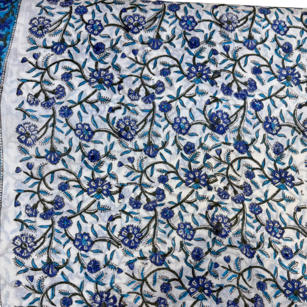 HandBlock Indigo Vine