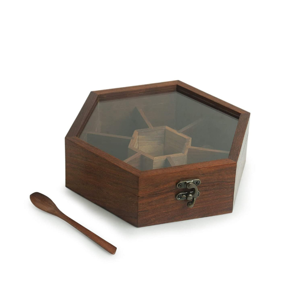 Spice Box Set with Spoon Image
