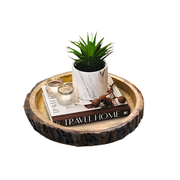 Wooden Serving Tray Image