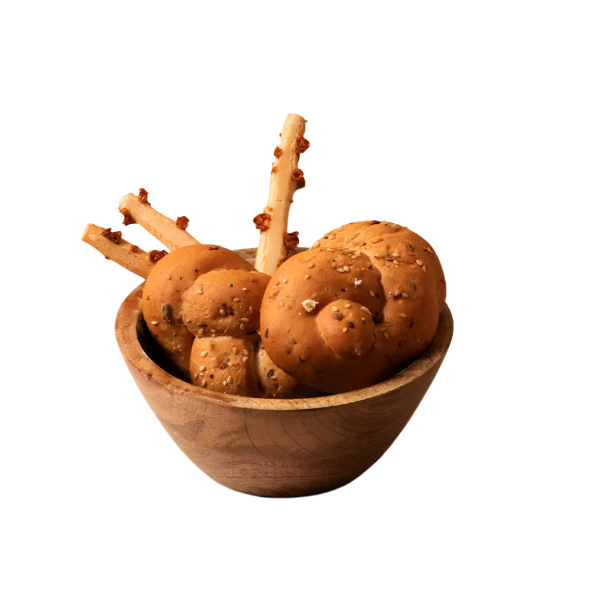 Wooden Serving Bowl Image