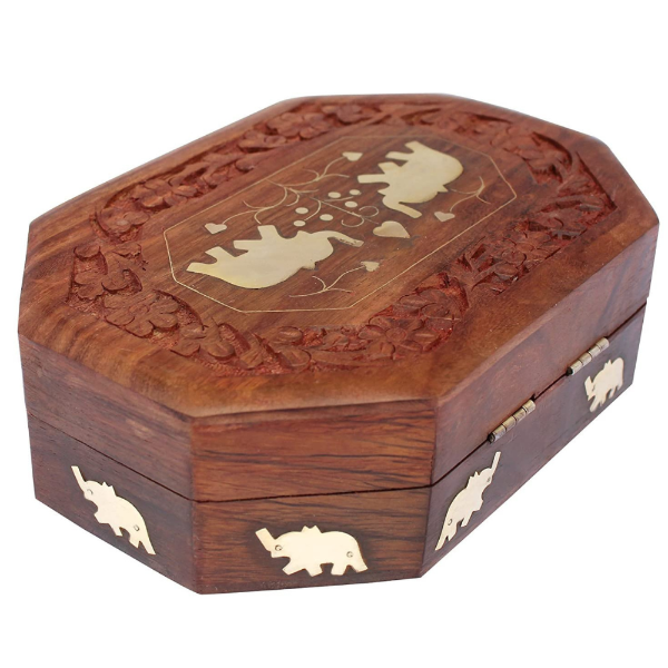 Wooden Jewellery Box for Women Image