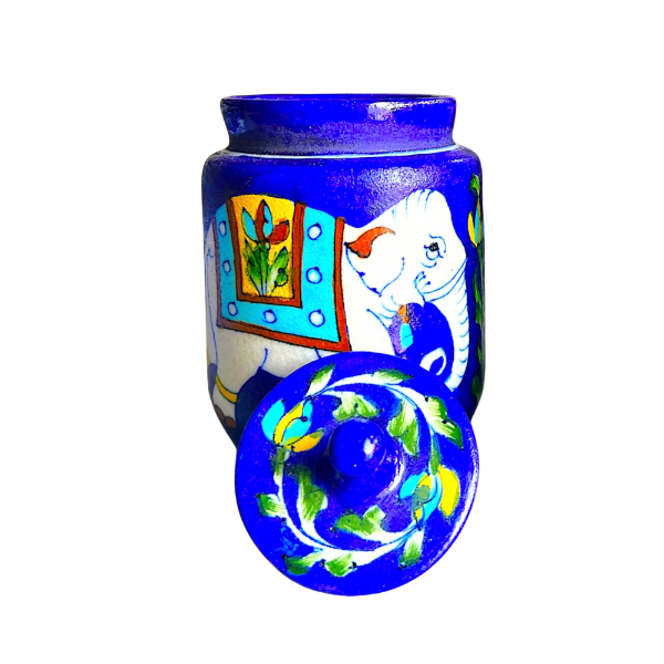 Blue Pottery Jars Pattern 3