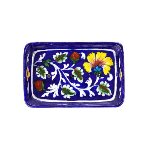 Blue Pottery Tray