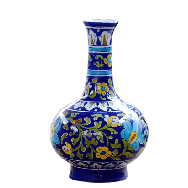 Blue Pottery Vase